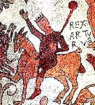 re Artù nel mosaico di Otranto